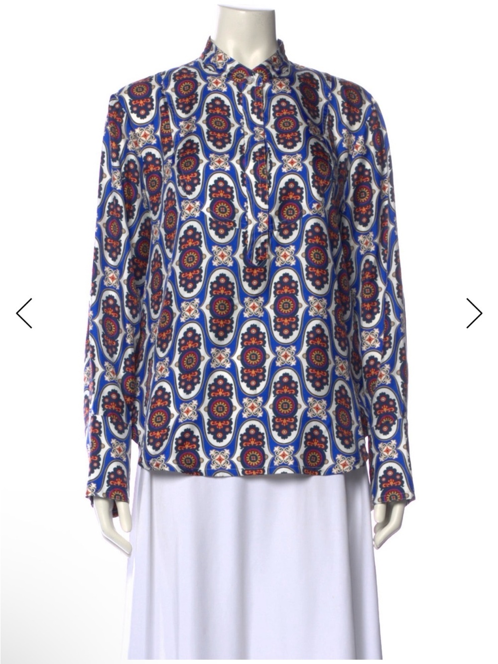 La DoubleJ Silk Portofino Editions Blouse